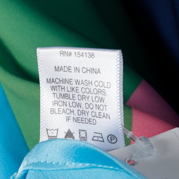 Staud Milla Mini Dress in Capri/Coastal Marble - Picture 9 of 9